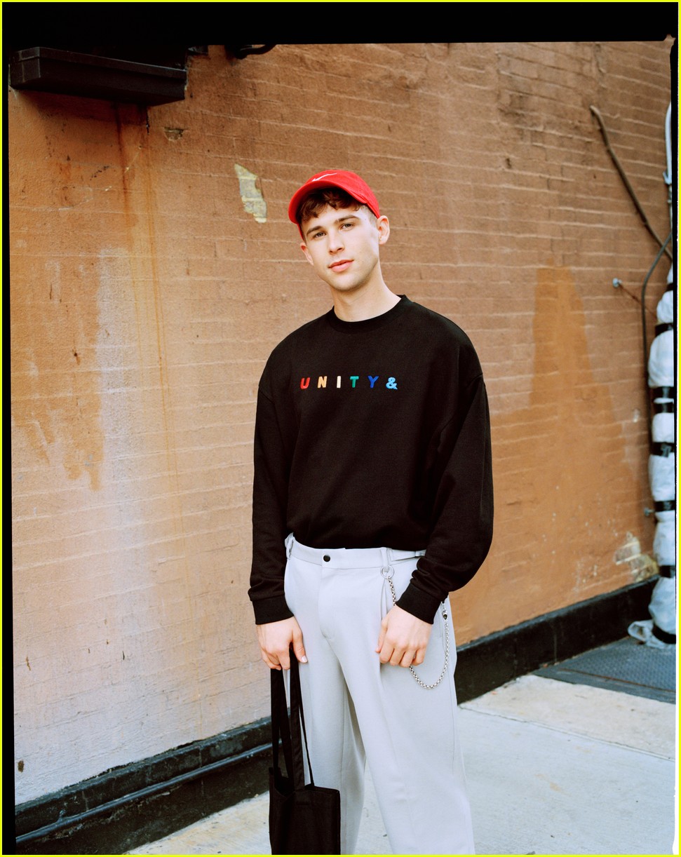 tommy dorfman models asos and glaad together movements debut collection 04