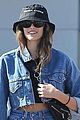 kaia gerber rocks double denim while out and about in malibu 01