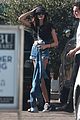 kaia gerber rocks double denim while out and about in malibu 07