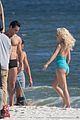 tyler hoechlin wears tiny swimsuit for bigger beach scene julianne hough 39