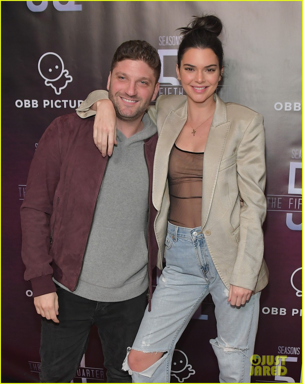 kendall jenner blake griffin attend the 5th quarter premiere 04