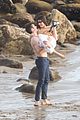 kendall jenner joins hot shirtless guy for beach photo shoot 01