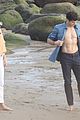 kendall jenner joins hot shirtless guy for beach photo shoot 14