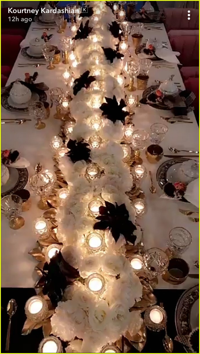 kylie jenner gives inside look at thanksgiving at her house 09