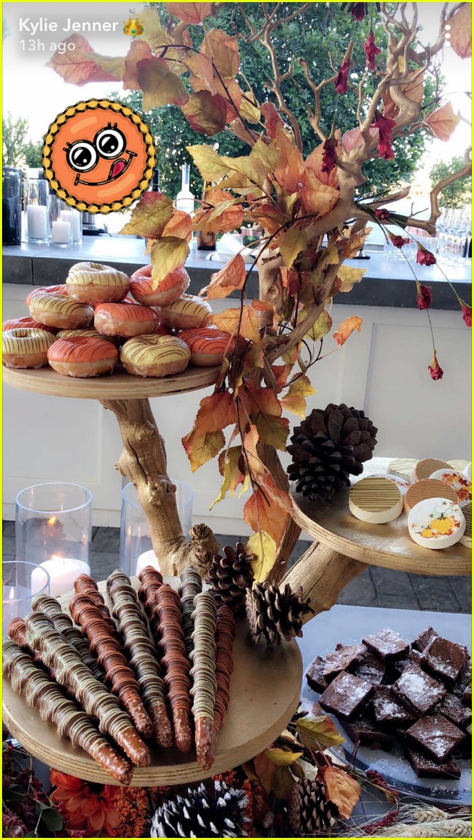 kylie jenner gives inside look at thanksgiving at her house 10