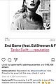 celebrites react to taylor swifts reputation album see their posts 01