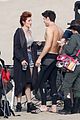 bella thorne hits the beach with shirtless carter jenkins famous in love 39