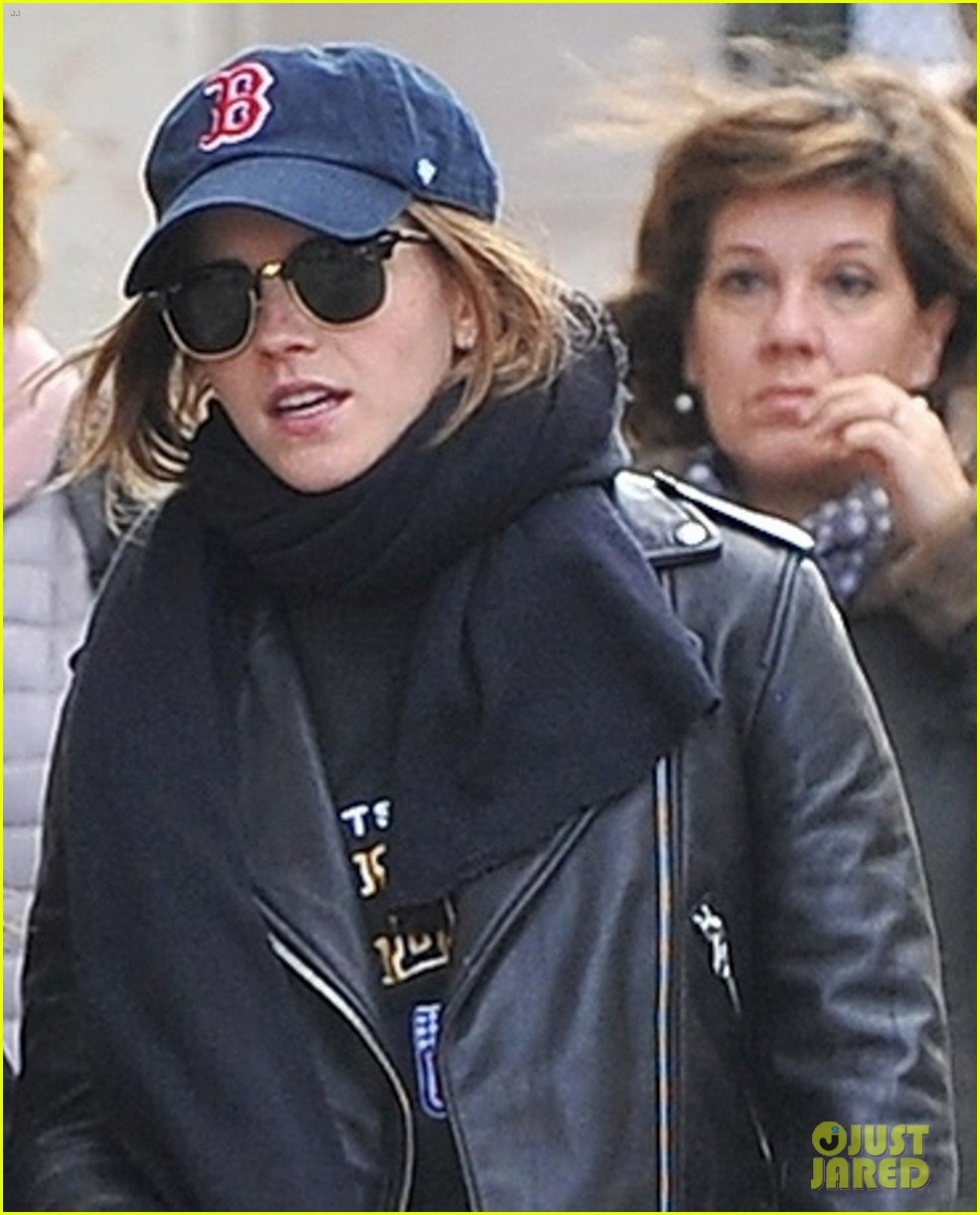 emma watson tries to keep a low profile while out and about in paris 05