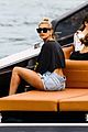 hailey baldwin flaunts her toned tummy on miami boat ride 02