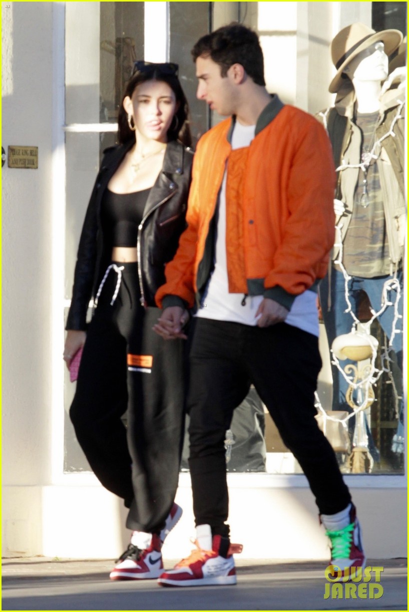 madison beer and rumored new boyfriend zack bia hold hands after lunch date 02