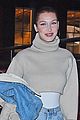 bella hadid steps into 90s with denim outfit 03