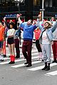 zac efron zendaya and hugh jackman join james corden in epic crosswalk musical 11
