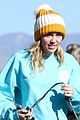 miley cyrus and pup mary jane step out for a hike in la 02
