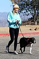 miley cyrus and pup mary jane step out for a hike in la 03