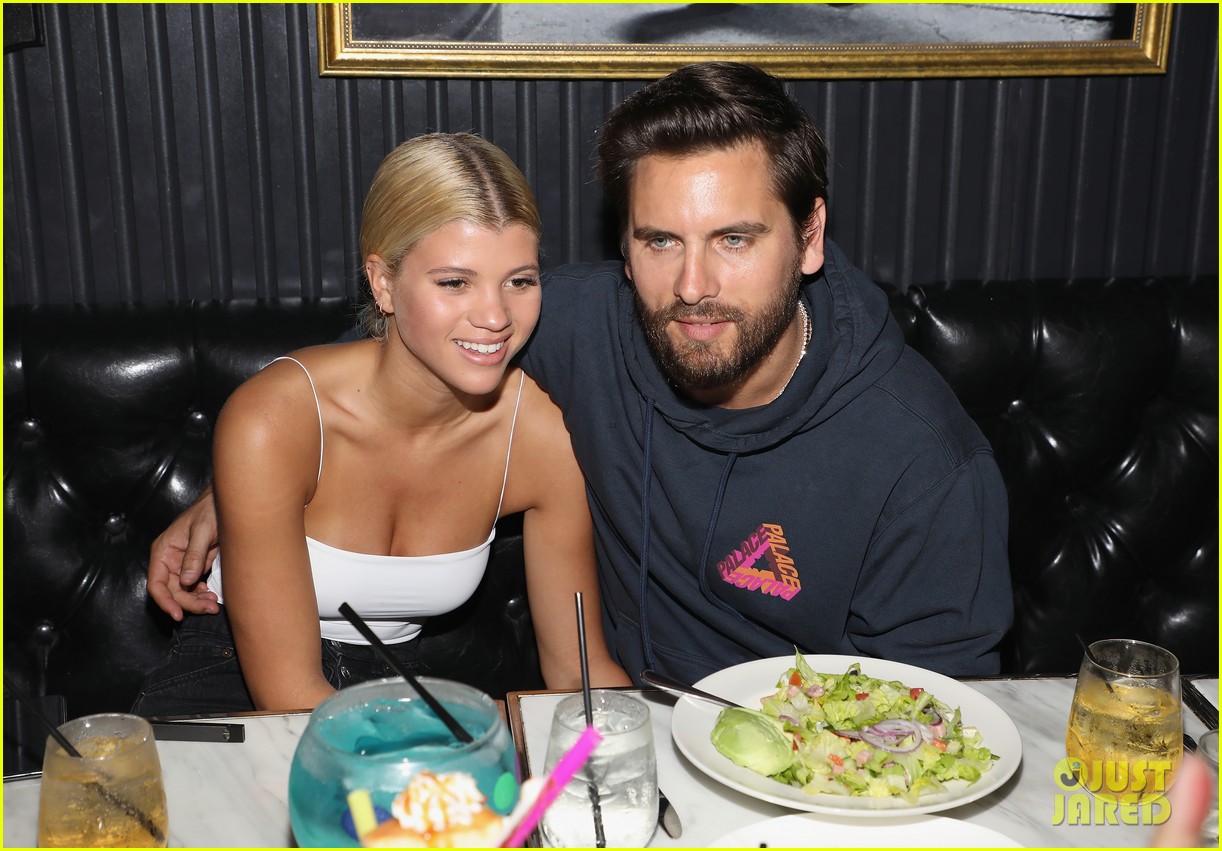 scott disick sofia richie kiss for the cameras at art basel 39