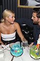scott disick sofia richie kiss for the cameras at art basel 09