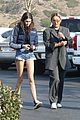 kaia gerber rocks short shorts for afternoon outing 03