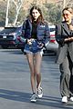 kaia gerber rocks short shorts for afternoon outing 05