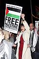 bella hadid attends an event in london before joining free palestine protest 07