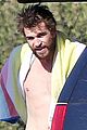 liam hemsworth gets shirtless after surfing in malibu see pics 06