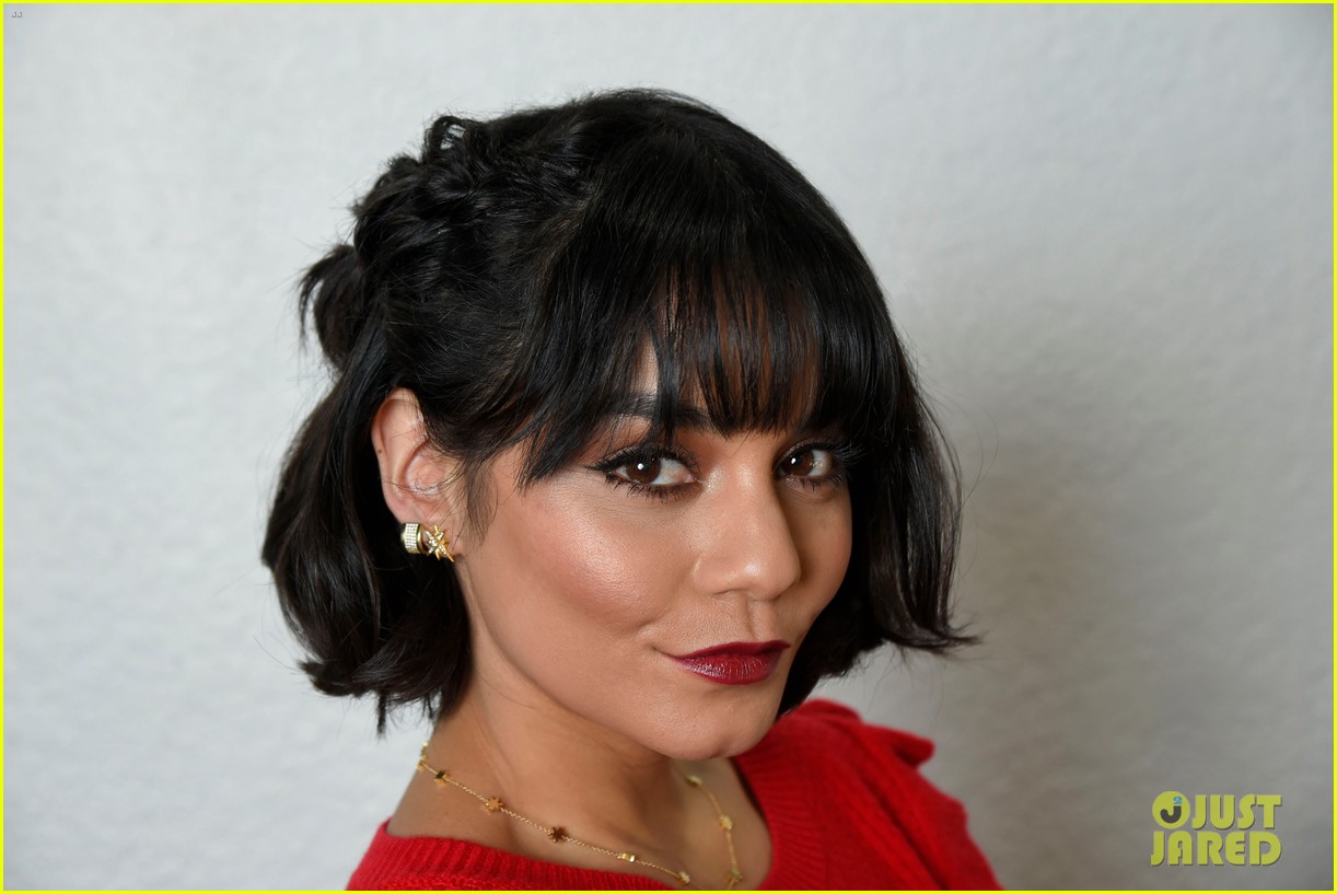 vanessa hudgens shows off new holiday look with joicos hair shake 32