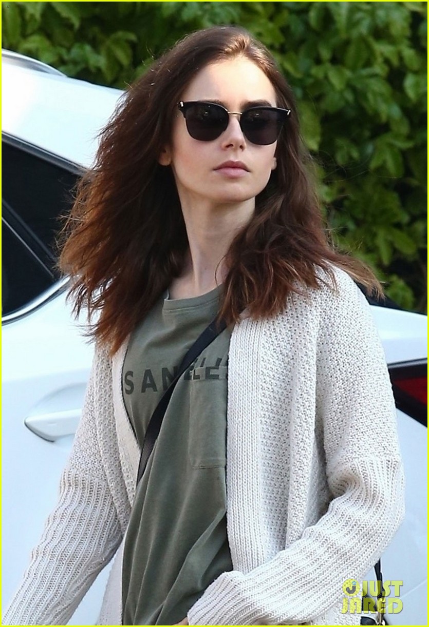 lily collins is off to the countryside for the holidays 02