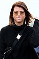 sofia richie leaves salon with new brunette hair 02