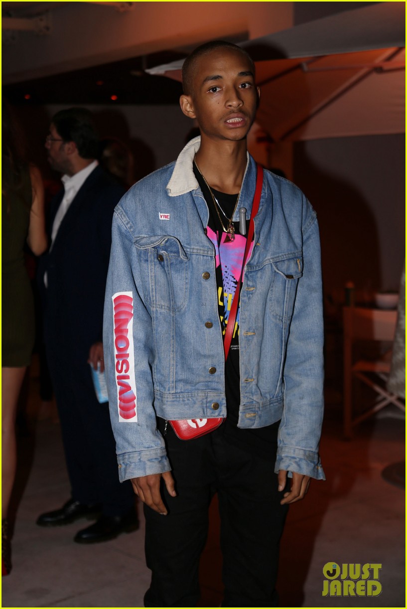 jaden will smith have a father son night at art basel 01