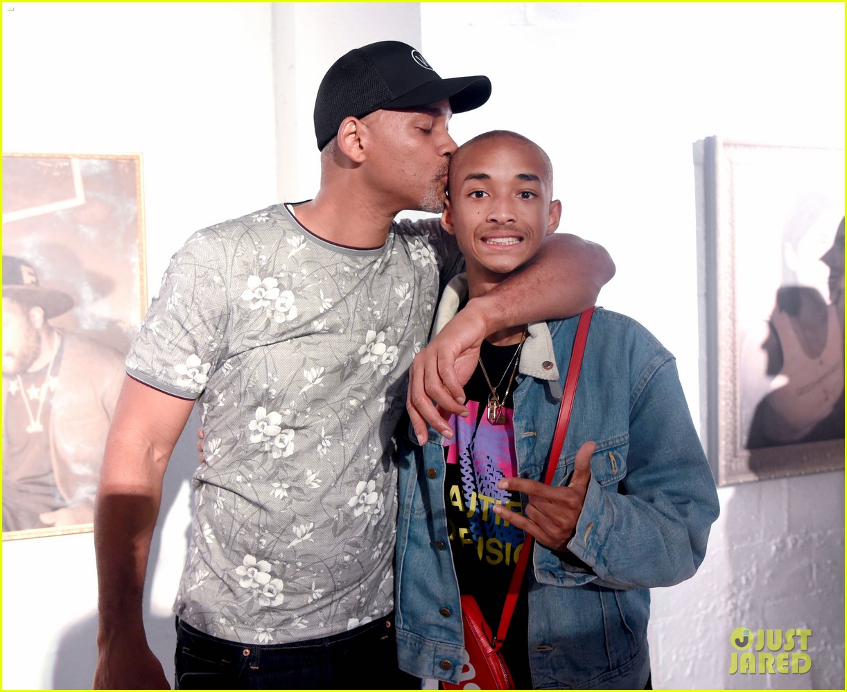 jaden will smith have a father son night at art basel 02