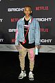 jaden smith supports his dad will at the premiere of bright 12