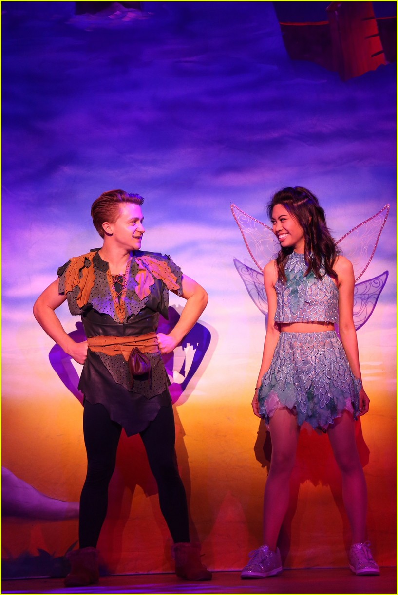 audrey whitby and ashley argota bring wendy and tinker bell to the stage 04