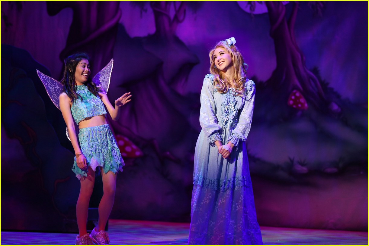 audrey whitby and ashley argota bring wendy and tinker bell to the stage 10
