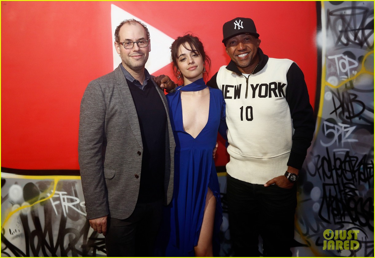 camila cabello is a beauty in blue at youtube event in nyc 03