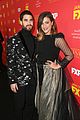 darren criss gets support from mia swier and lea michele at versace premiere 15