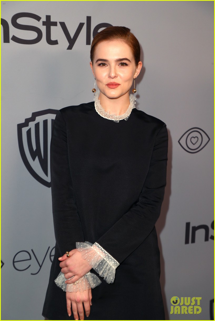 zoey deutch joins halston sage kaitlyn dever at instyle golden globe after party 01