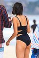 nina dobrev wears a swimsuit with zippers 06