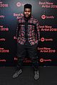 ansel elgort khalid alessia cara and more attend spotifys nest new artist party 31