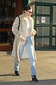 bella hadid rocks furry beige coat for latest nyc outing 02