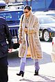 bella hadid rocks furry beige coat for latest nyc outing 03