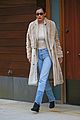 bella hadid rocks furry beige coat for latest nyc outing 08