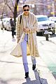 bella hadid rocks furry beige coat for latest nyc outing 10