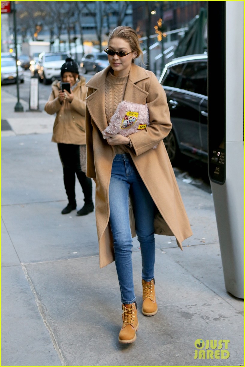 gigi bella hadid step out on separates sides of the world 01