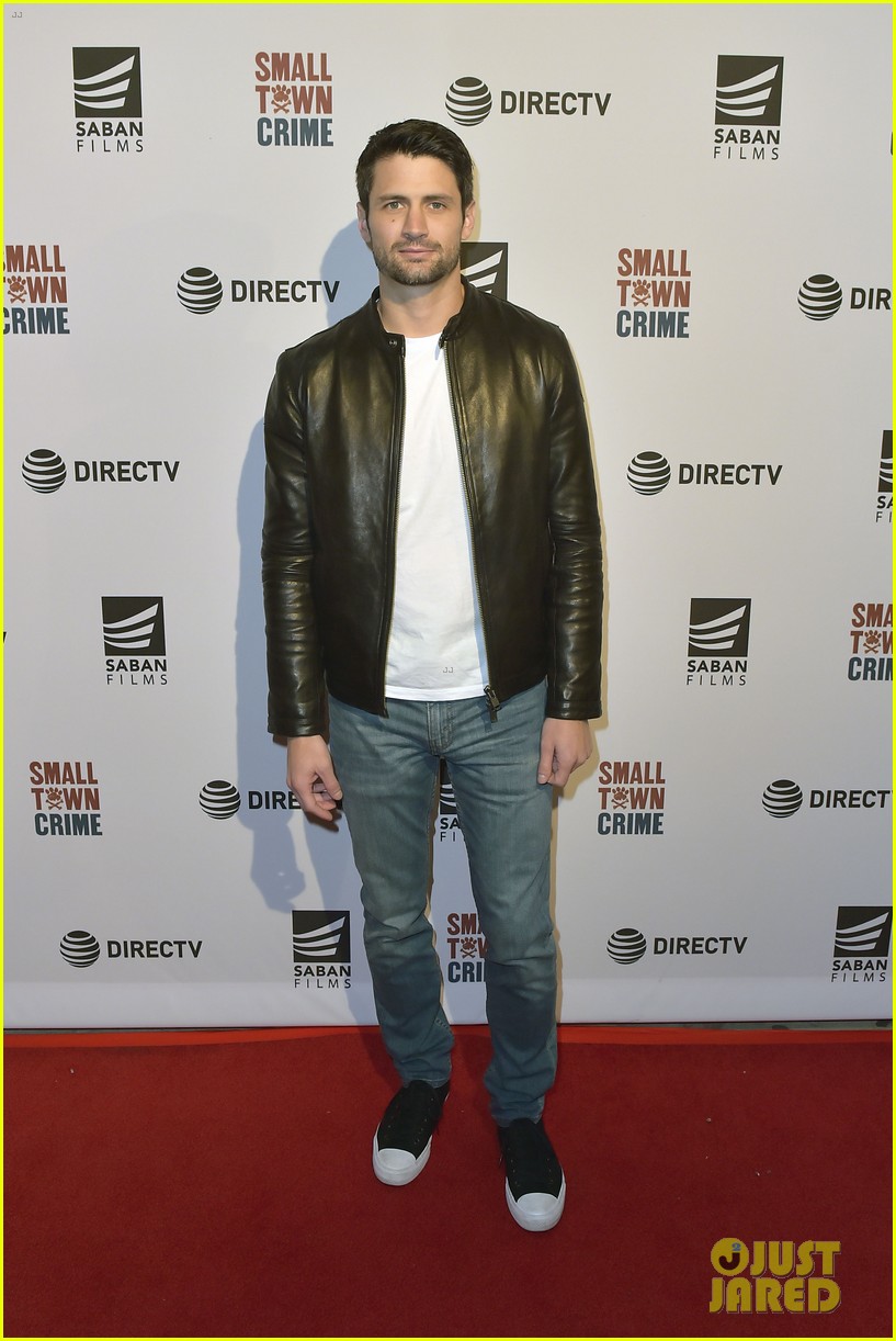 james lafferty and stefanie scott team up for small town crime screening 24