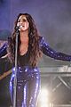 demi lovato performs in a sequined jumpsuit for nye in miami 06