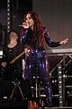 demi lovato performs in a sequined jumpsuit for nye in miami 12