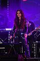 demi lovato performs in a sequined jumpsuit for nye in miami 20