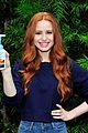 madelaine petsch gets soapy while filming new biore commercial 01