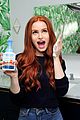 madelaine petsch gets soapy while filming new biore commercial 03