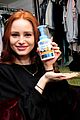 madelaine petsch gets soapy while filming new biore commercial 05