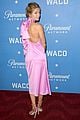 melissa benoist waco rachel talk premiere pink dress 13